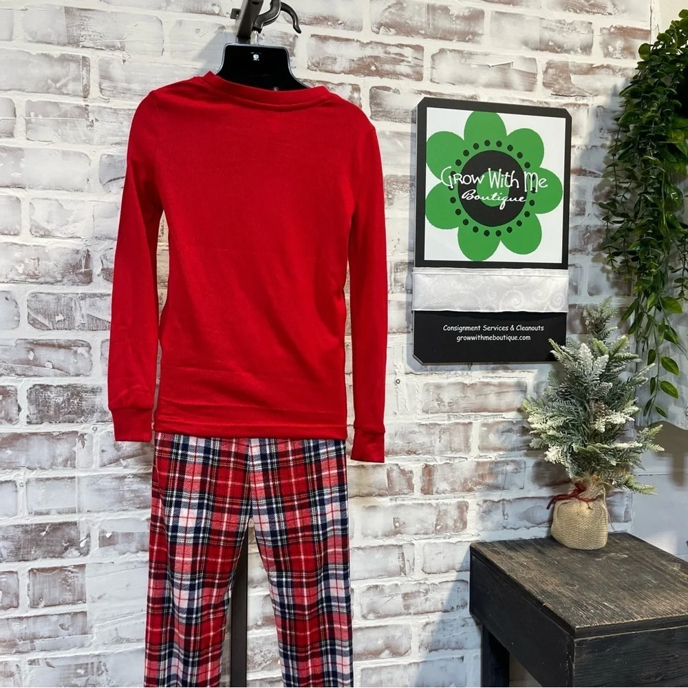 Members mark Red 'Let It Snow' Kids Pajamas size 6